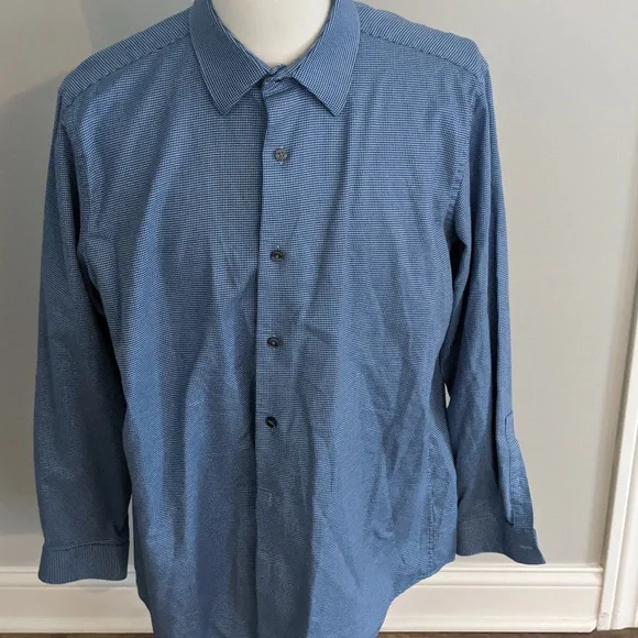apt 9 premier flex slim fit dress shirt Apt 9 Premier Flex Slim fit Men's Dress Shirt 17 1/2 34/35